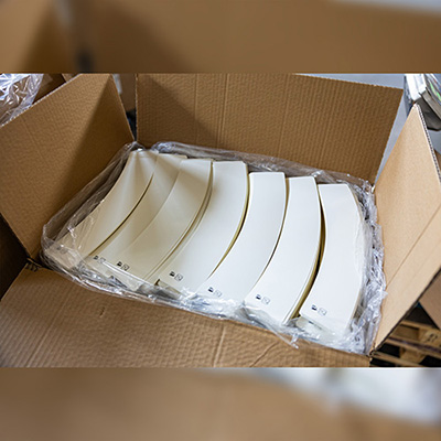 Paper Cup Fan Packaging Display