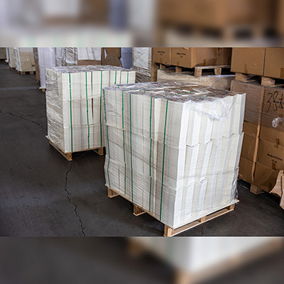 Fan Shaped Piece Packaging Display