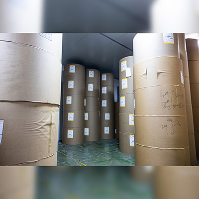 Paper Cup Base Paper Warehouse Display