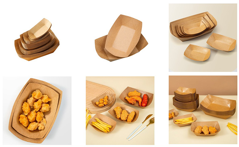 Tray Boat Box Product Display