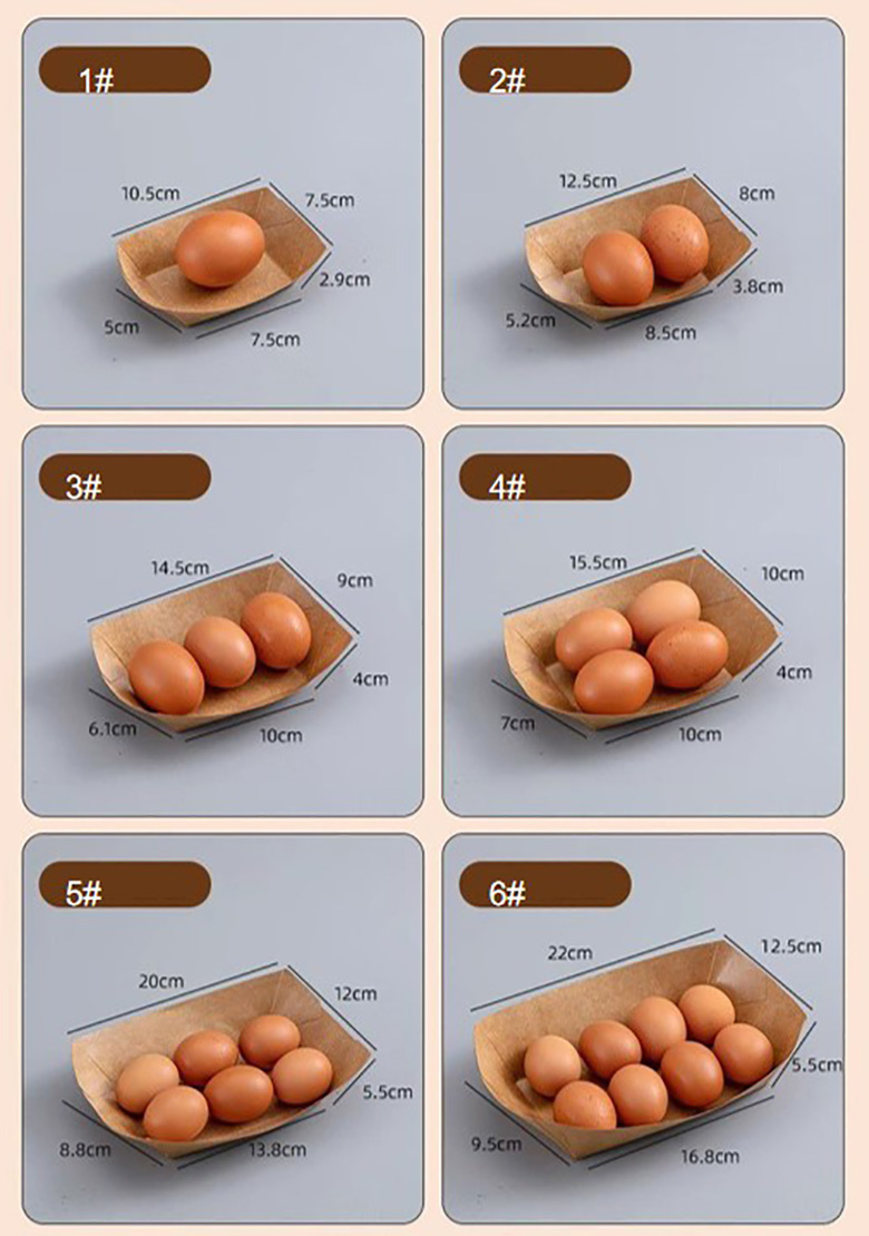 Tray Boat Box Size Reference
