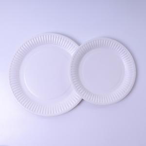 White Wholesale Uncoated Everyday Disposable Dessert Plates